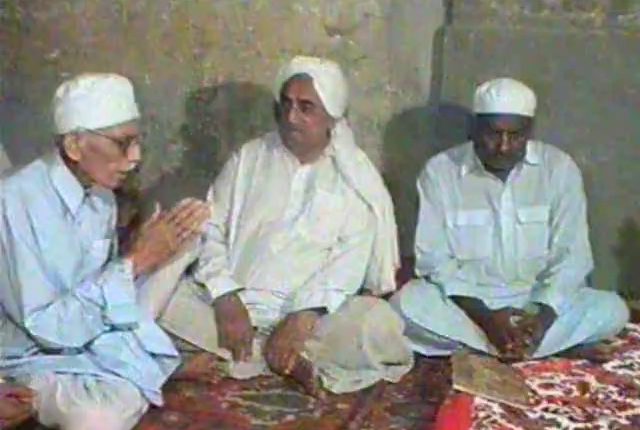 Sain Bhajan Lal Sahib In Kashmore On 4/1/1996